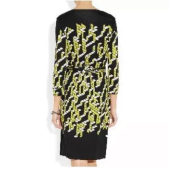 Diane Von Furstenberg SILK MID-LENGTH DRESS - Picture 5 of 14